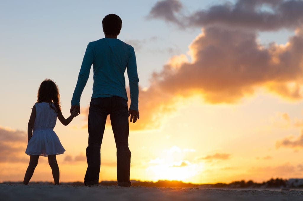 anzac day toddlers sunset