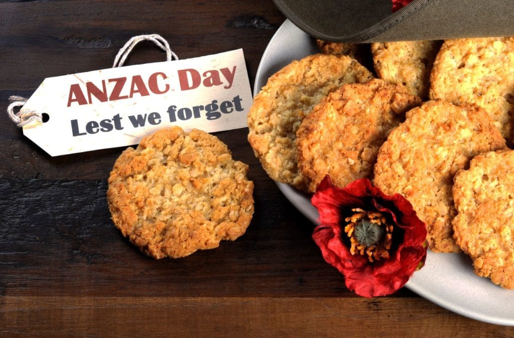 anzac biscuits lest we forget