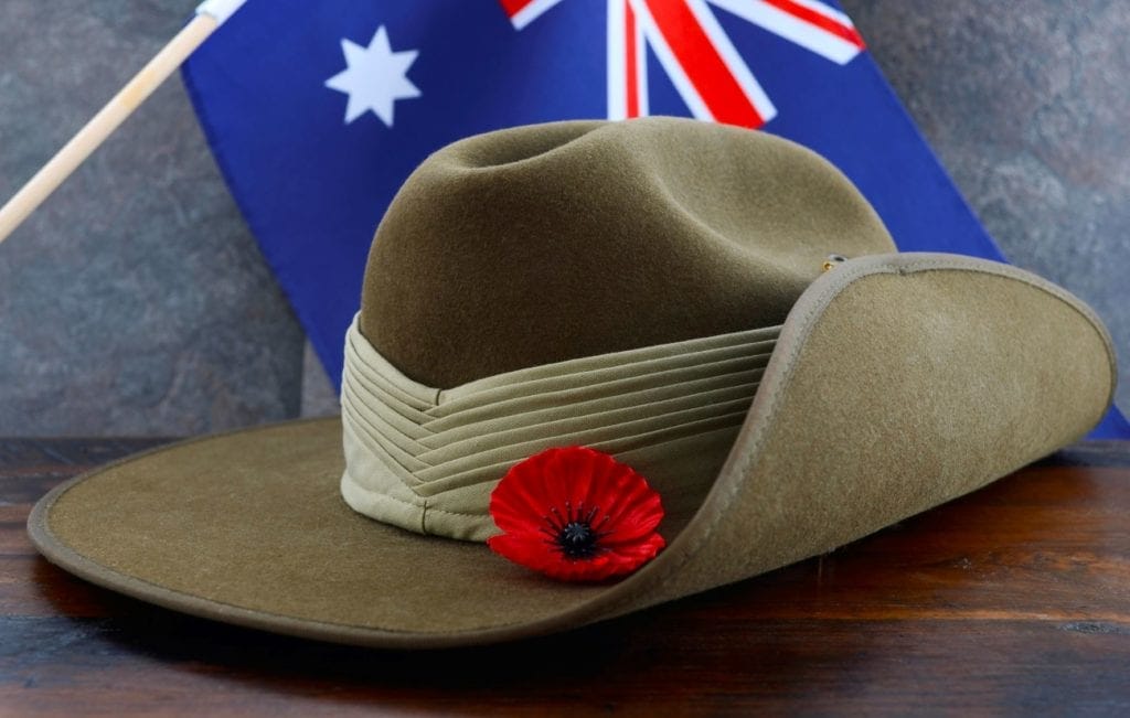 anzac day songs hat