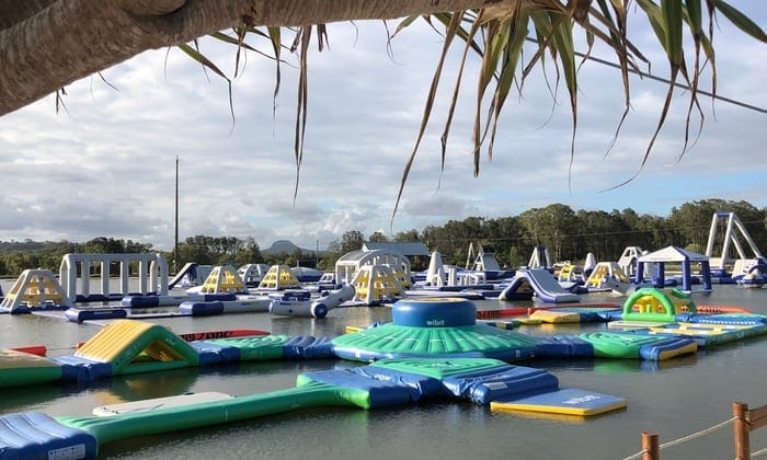 Bli Bli water park on the sunshine coast