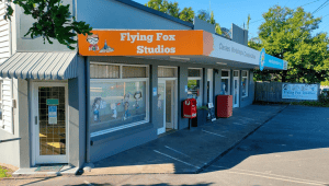 Flying Fox Studios shop front