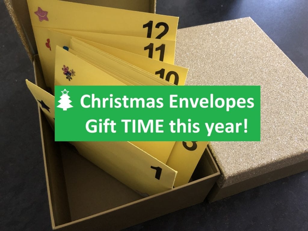 Christmas envelopes