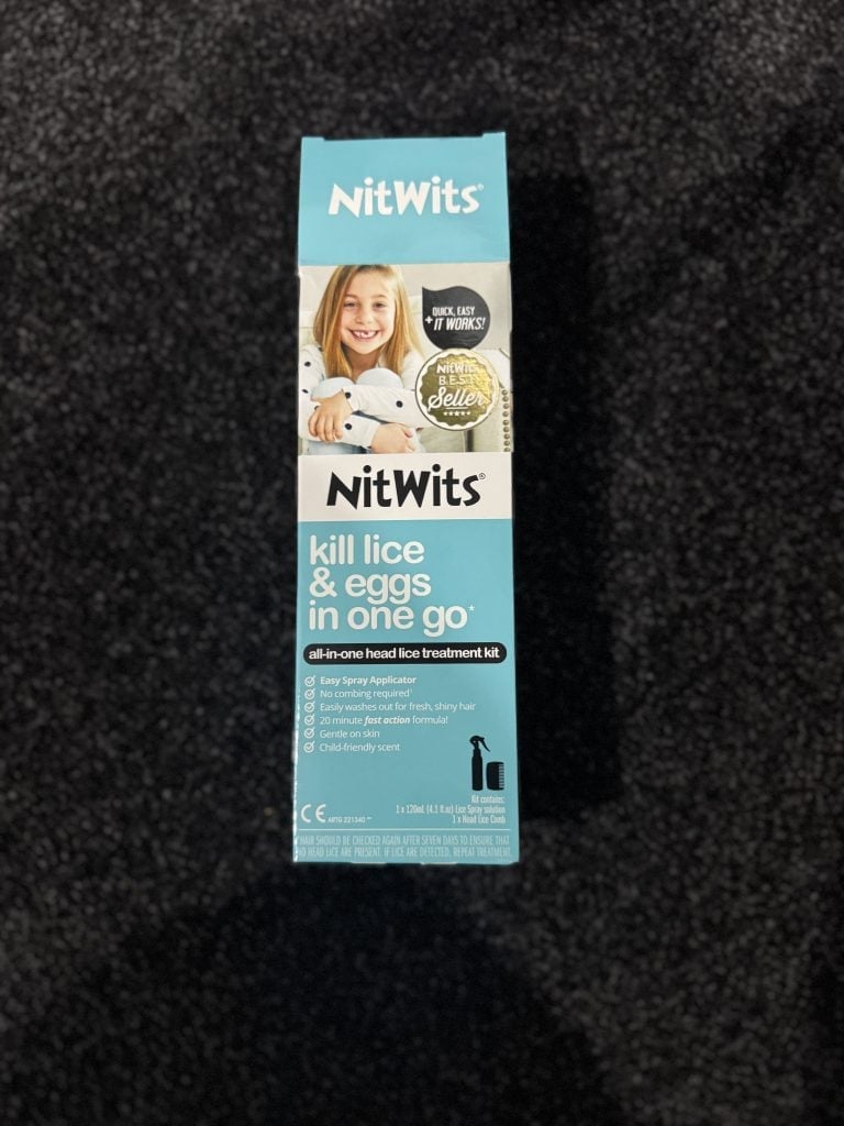 NitWits Kill Lice & Eggs in One Go – recommended by our local pharmacy