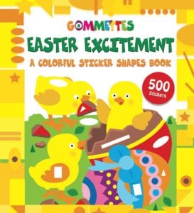 Easter Excitement Sticker Book - Non-Chocolate Easter Gifts for Kids