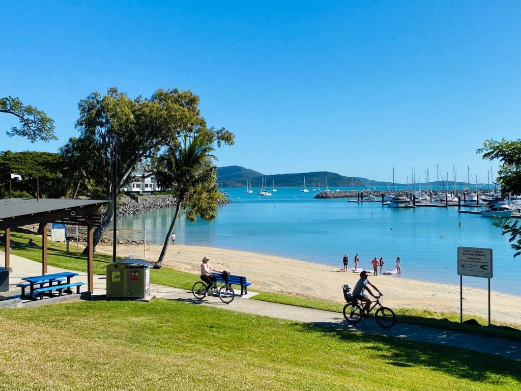 things to do in Airlie Beach with kids - Boathaven Beach