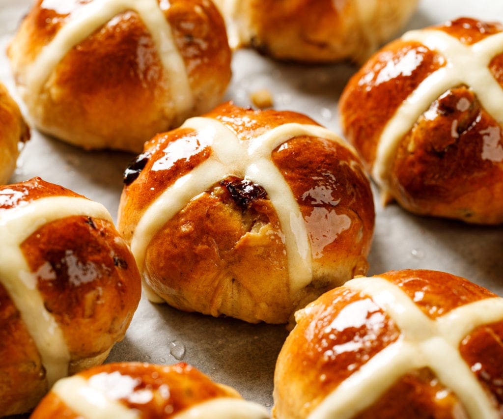 Easter Hot cross bun recipe