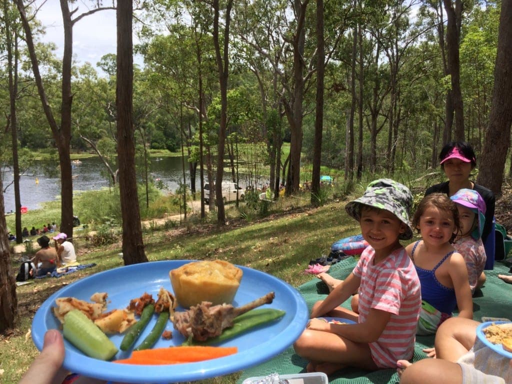 Enogerra Reservoir picnic