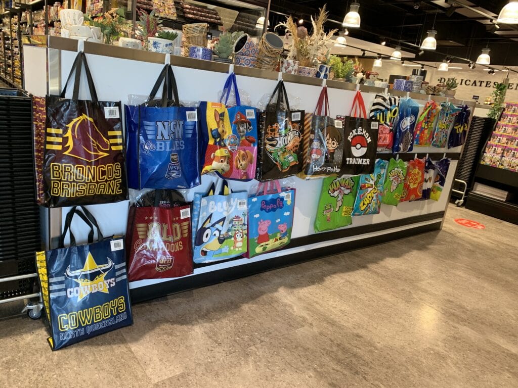 Showbags at IGA on bloomfield, Cleveland