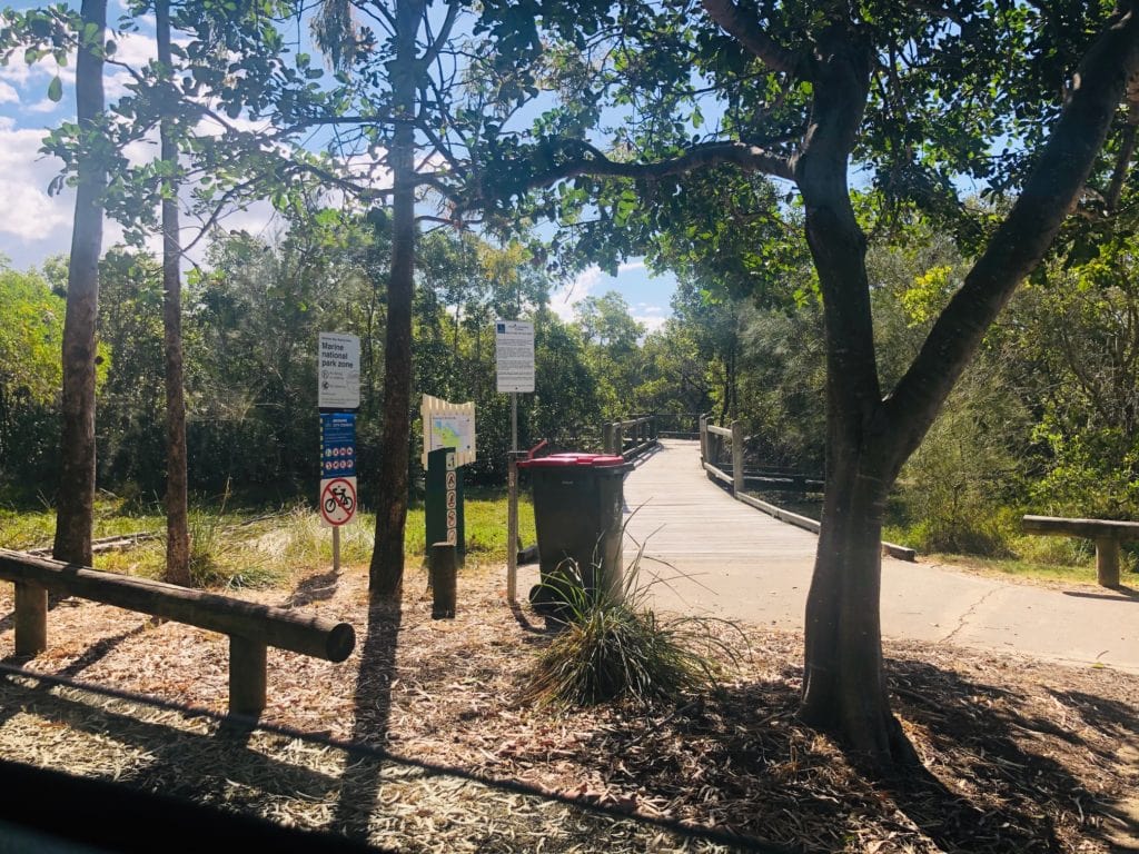 Boardwalk at Nudgee Beach