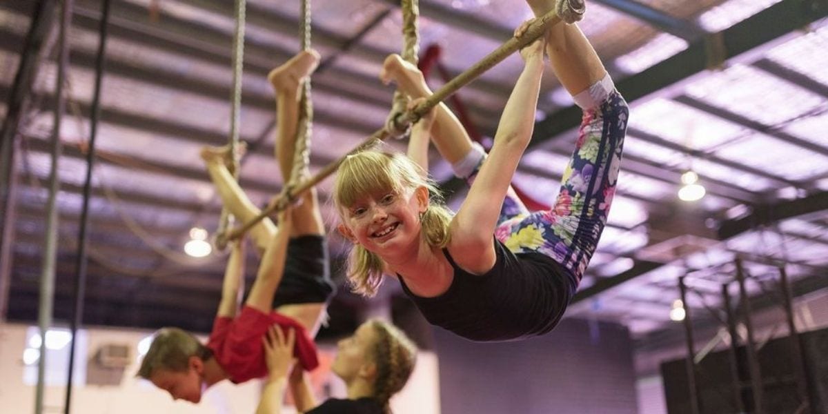 Flipside Circus school holiday activities for teens