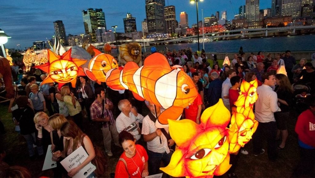 LUMINOUS Lantern Parade Brisbane Festival