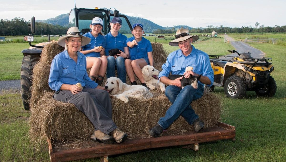 Freckle Farm Mackay family