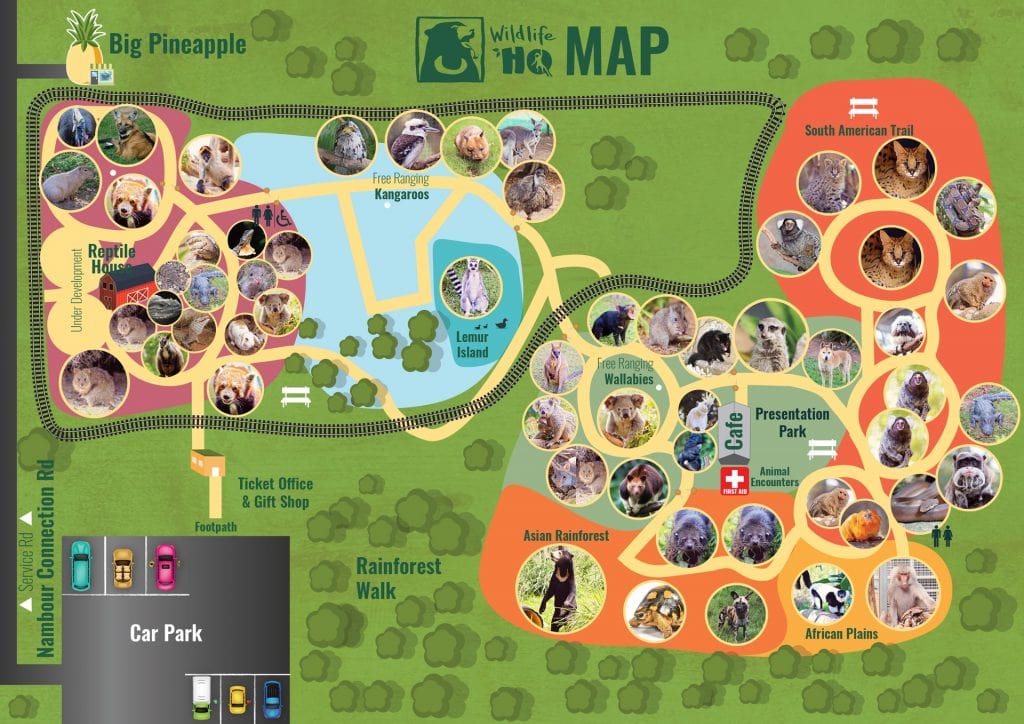 Wildlife HQ Map