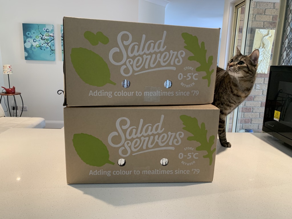 Salad Servers Direct week 1 delivery