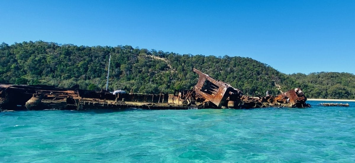 Shipwrecks on Tangalooma