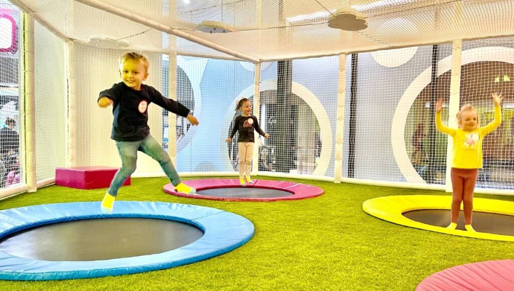minibounce trampolines high