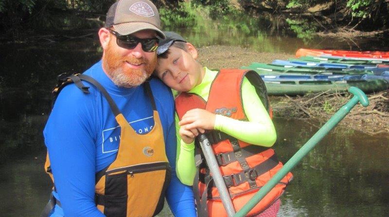 Father and Son Adventure Weekend Canoe