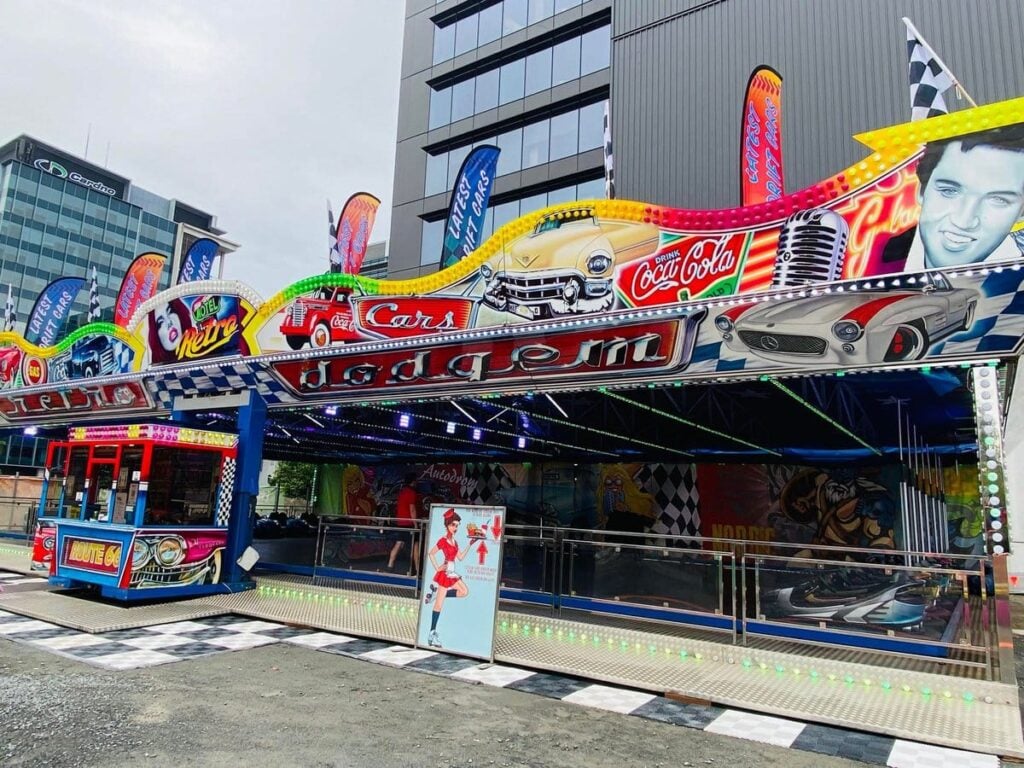 Retro Dodgem Cars