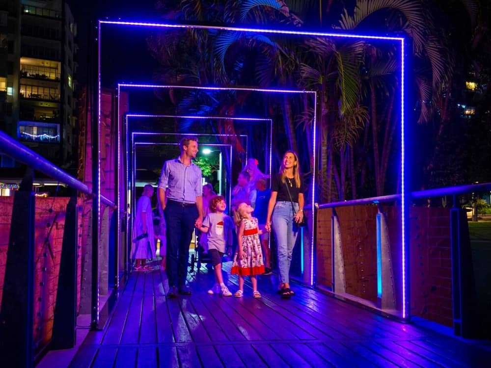 Enchanted Garden Brisbane at Roma Street Parkland for Christmas Fun