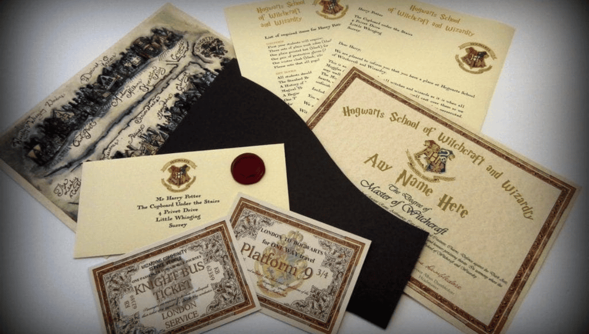 Harry Potter: Hogwarts Acceptance Letter Stationery Set - Book