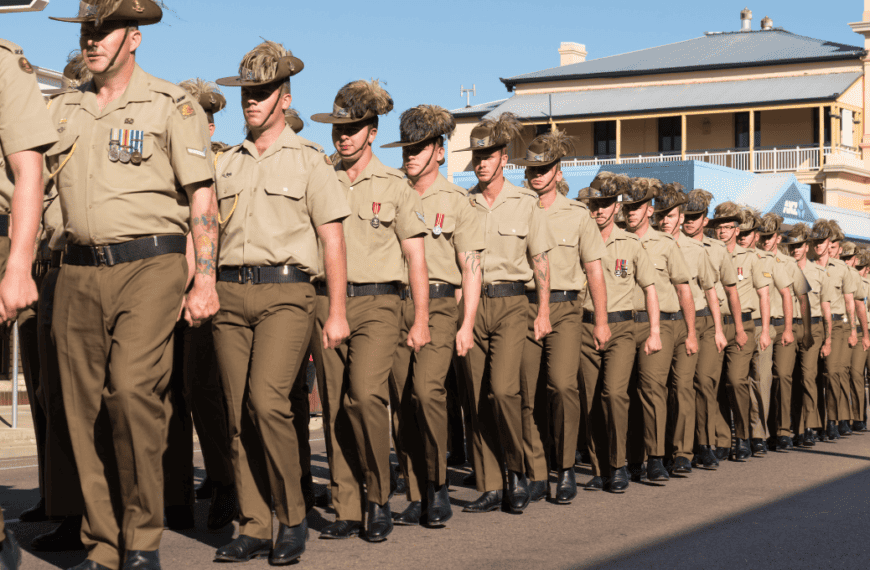 ANZAC Day Services and Marches in Brisbane