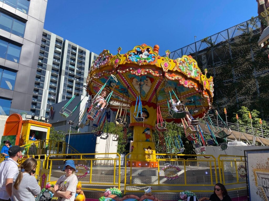 Fantasy Flyer Chair Swing at the Ekka