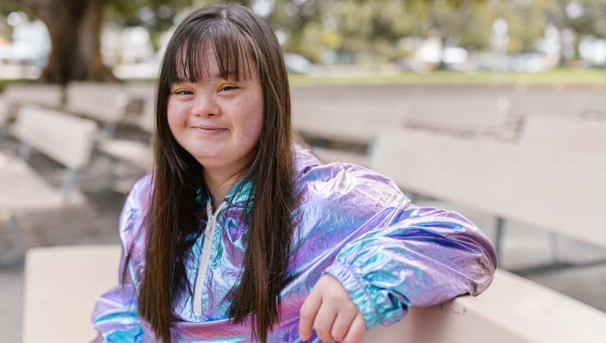 Girl with Down Syndrome