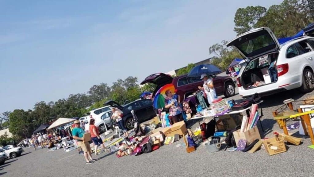 Sunday Markets on the Gold Coast are the best for secondhand goods.