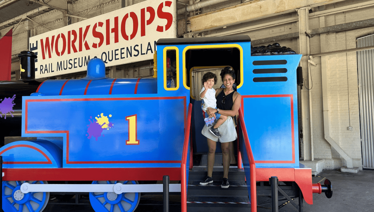 Ipswich Rail Museum is one of the best cheap family activities in Brisbane