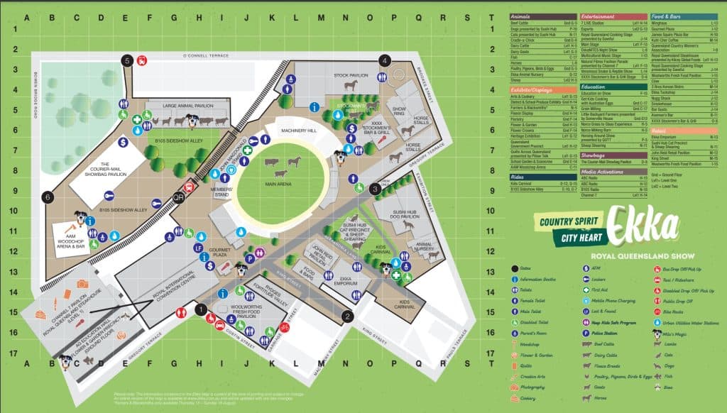 Ekka Map 2024