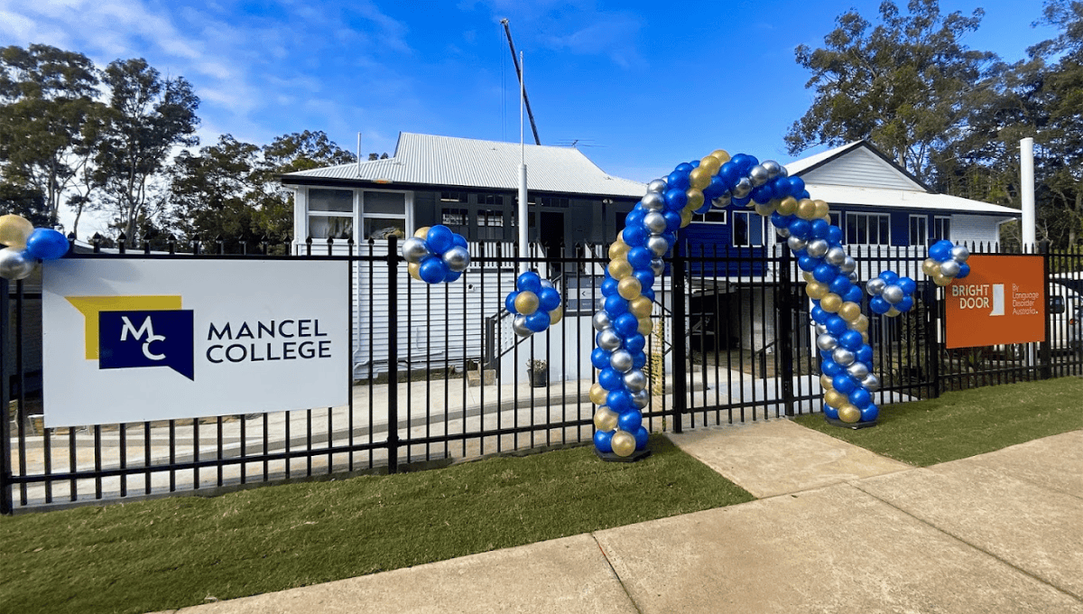 Mancel College entrance