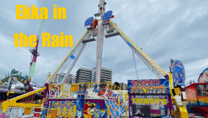 Ekka in the rain