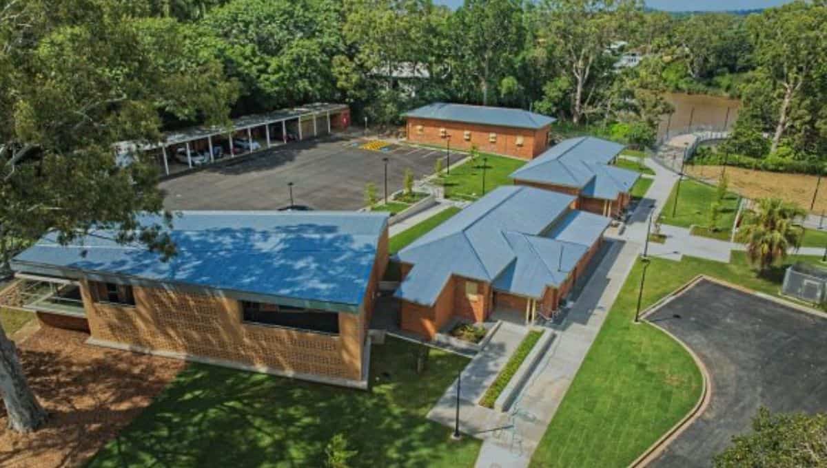 Witton Barracks aerial view