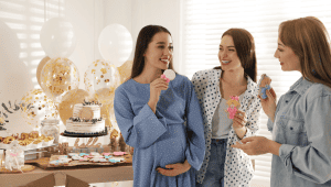 Creative baby shower treats