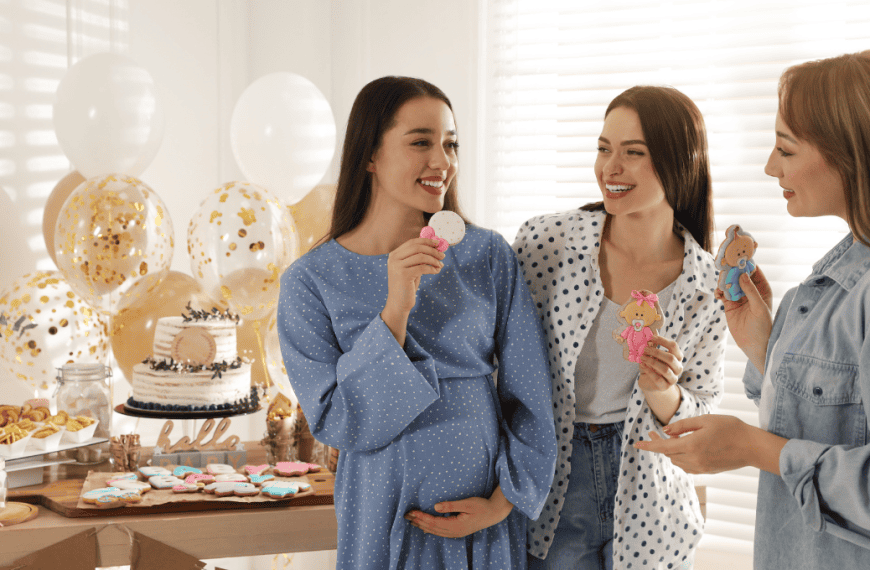 Creative baby shower treats