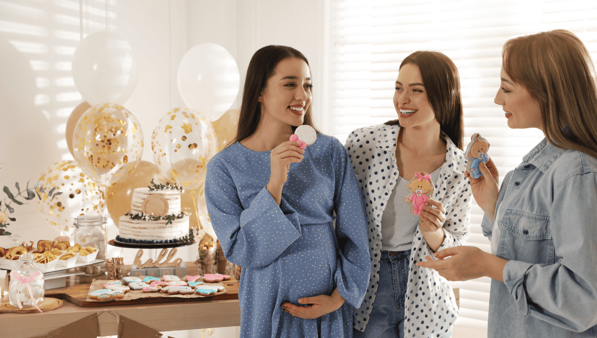 Creative baby shower treats