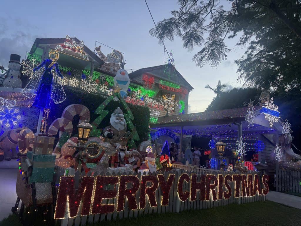 Christmas-lights at daisy street 2025