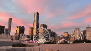 Rydges South Bank Brisbane - view of South Bank from 5th floor