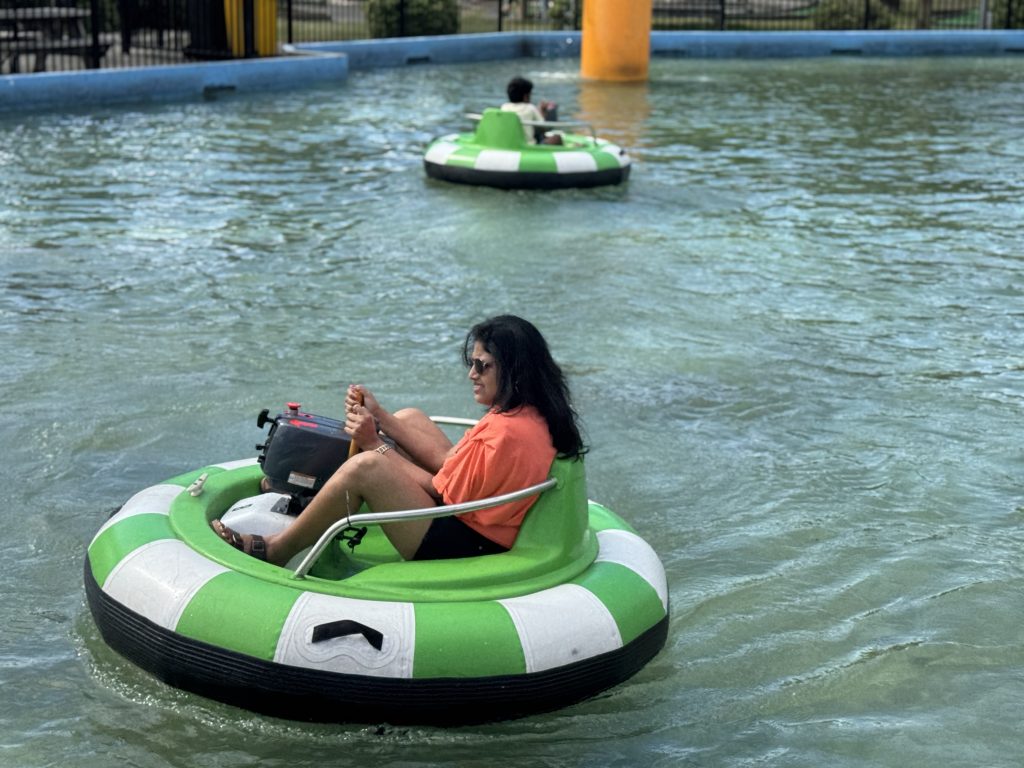 Fun Park bumper boats Nelson New Zealand family activity