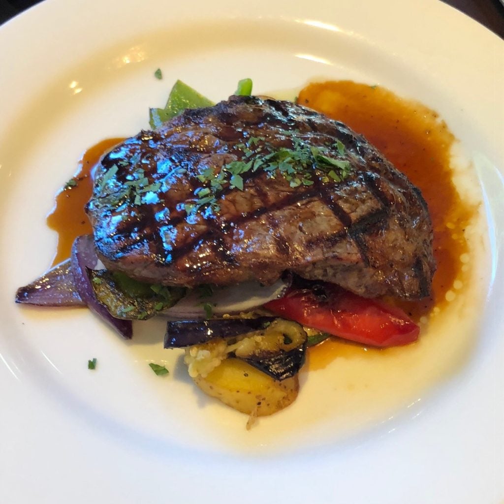 Steak dinner